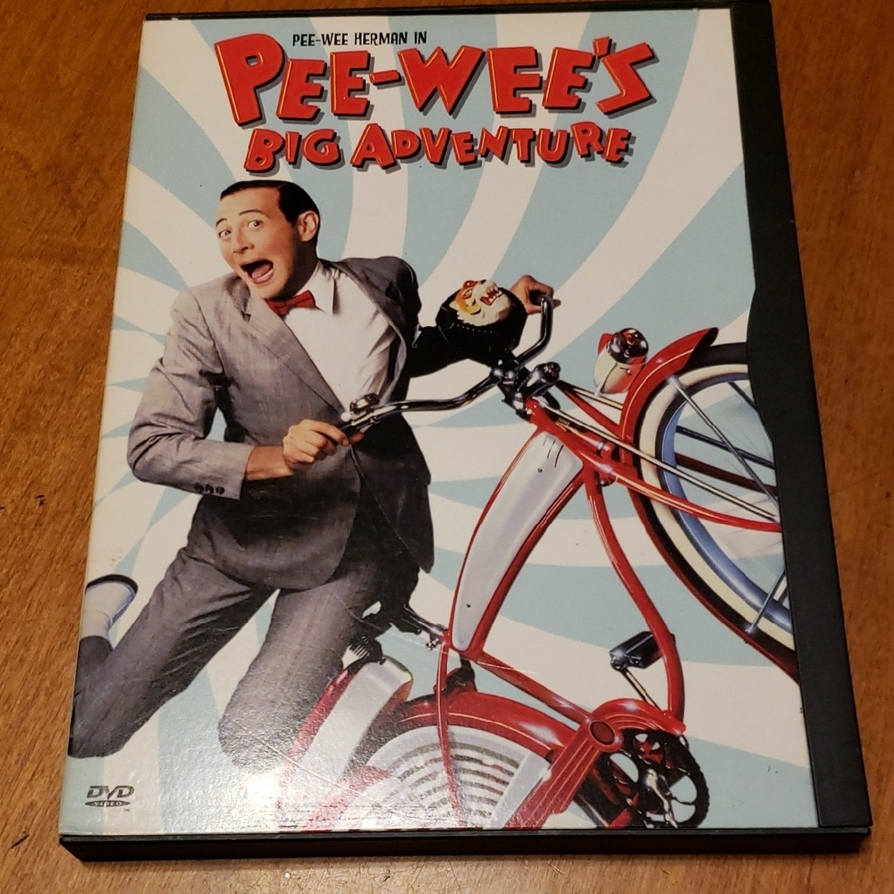 Warner Bros. Pee-wee's Big Adventure DVD - Red and Gray
